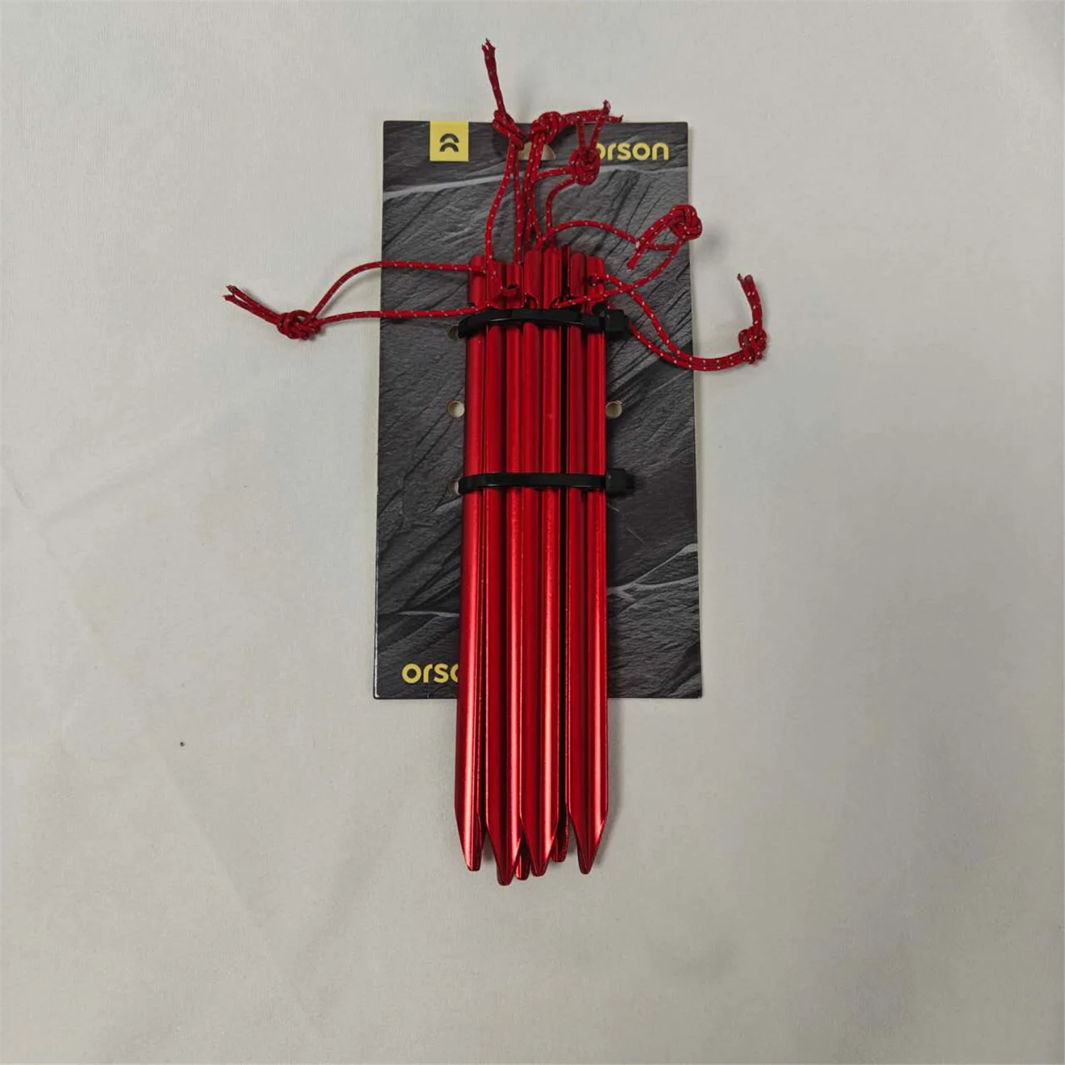 Orson 15cm or 18cm Aluminium Y Tent Pegs - 6 Pack - Image 3