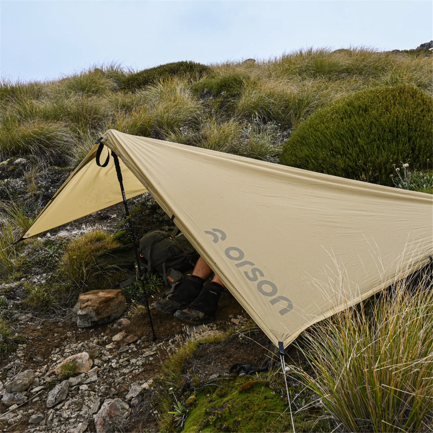 Orson Skyline Ultralight Tarp - 2x3m, 20D Ripstop Silnylon, 380g - Image 10