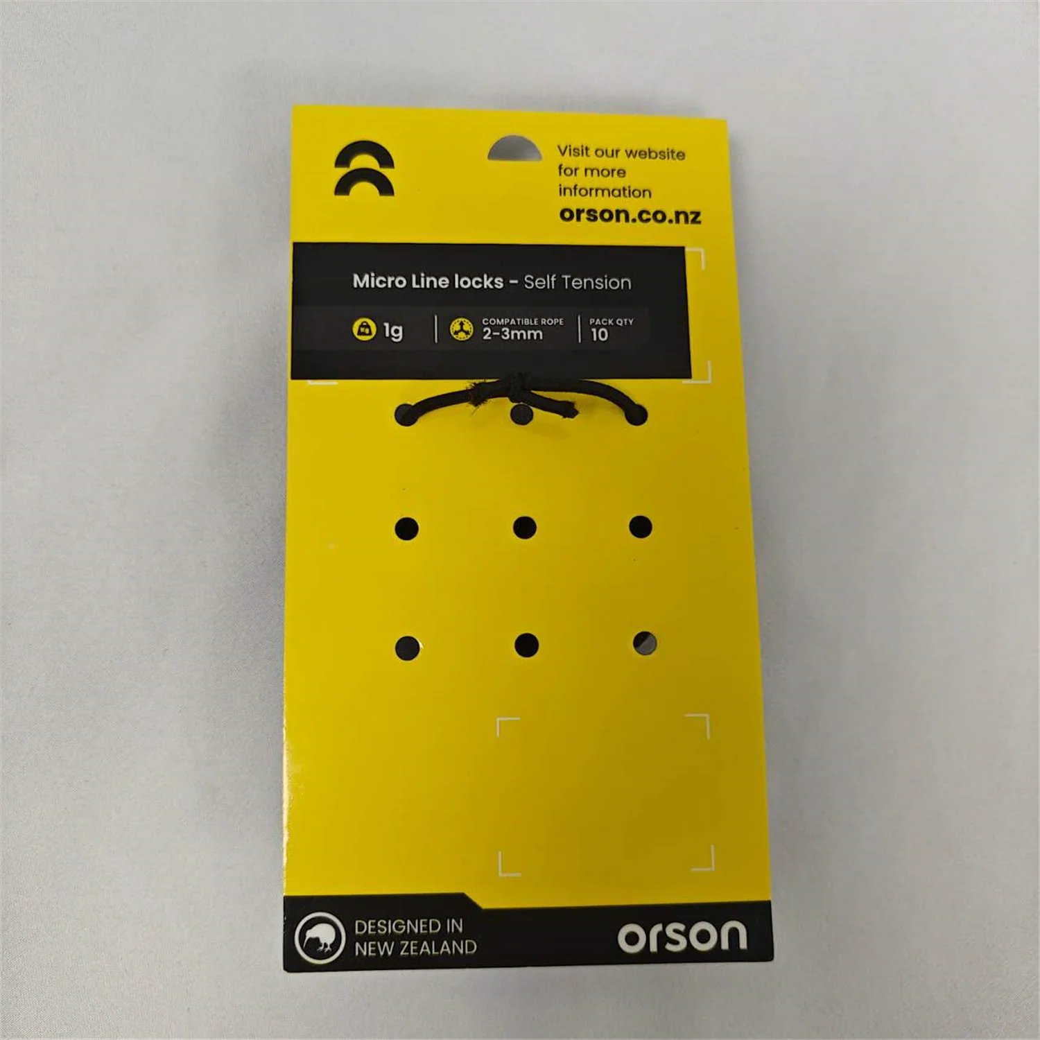 Orson Triangle Tensioner For 2-3mm Guy Rope - 10 Pack - Image 4