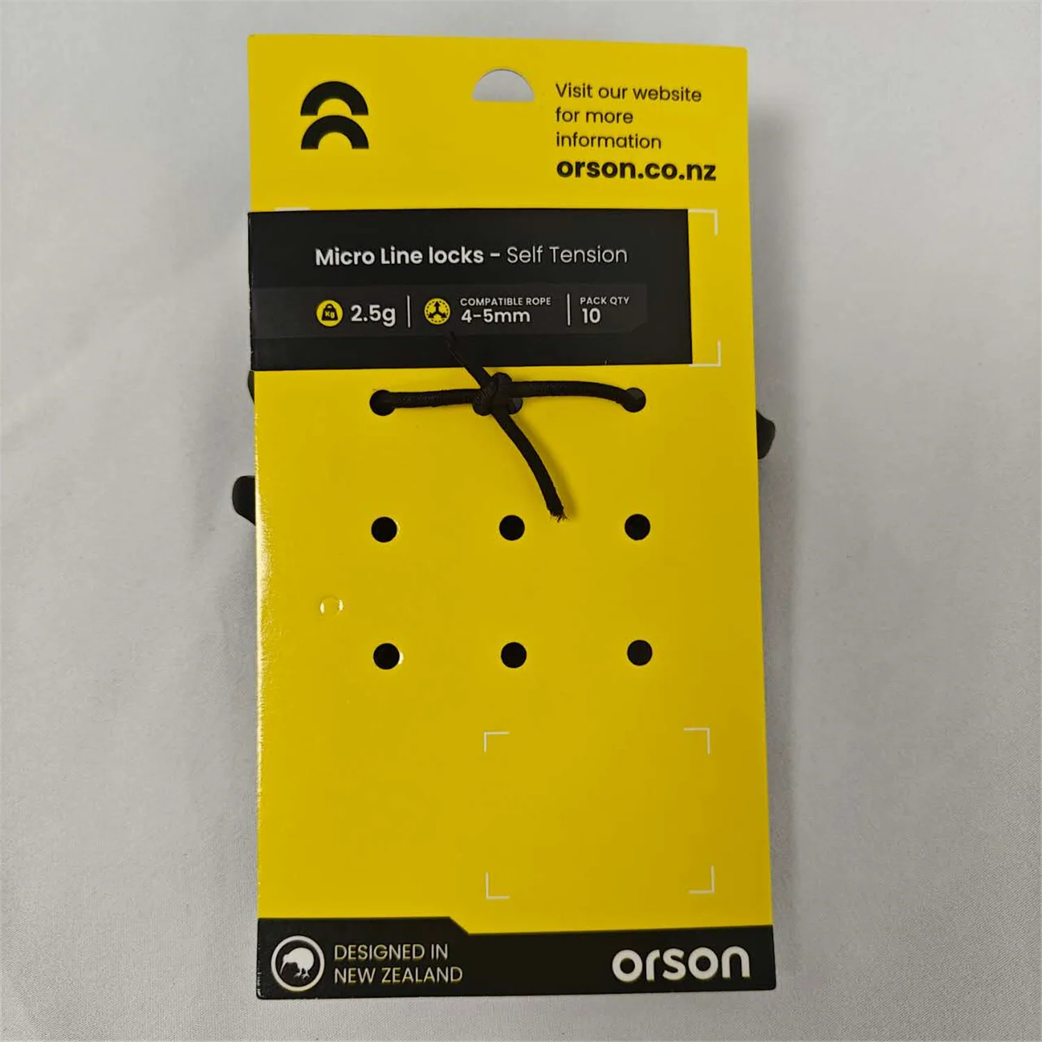 Orson Triangle Tensioner For 4-5mm Guy Rope - 10 Pack - Image 4